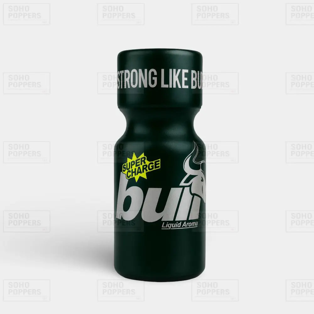 A bottle of Bull 15ml poppers sold by a UK poppers retailer