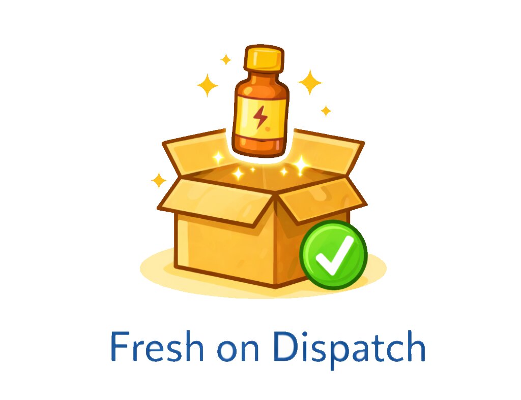Freshly dispatched poppers with regular stock rotation and fast fulfilment