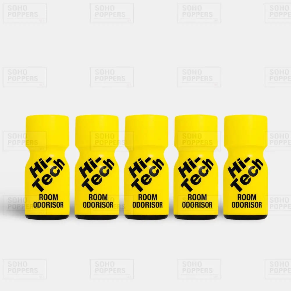 Five bottles of Hi Tech 10ml online popper shop
