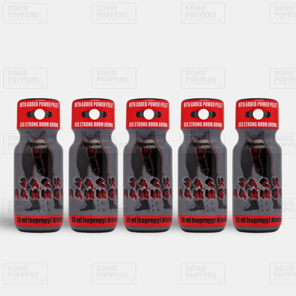Five bottles of premium poppers aroma available online