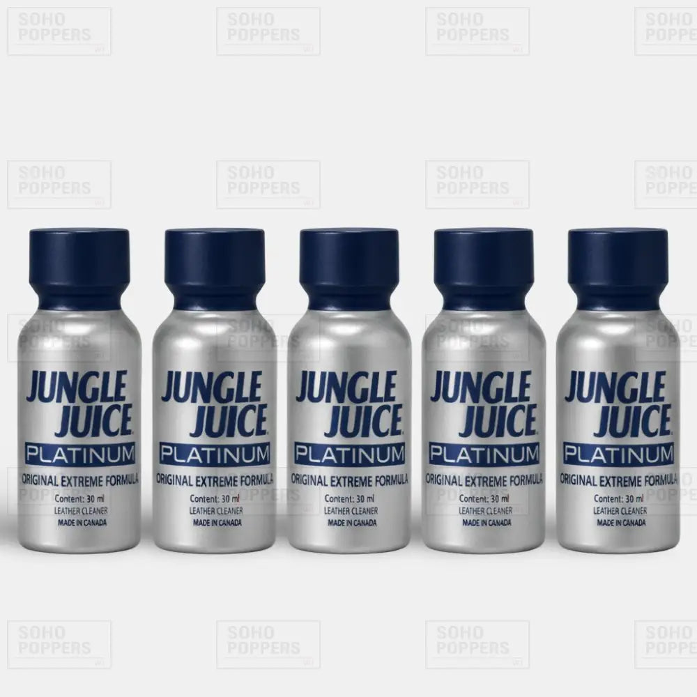 Five Locker Room brand Jungle Juice Extreme Butyl poppers for sale at Soho Poppers
