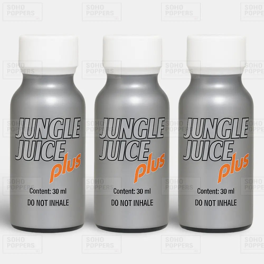 Jungle Juice Plus 30ml poppers sold as a three bottle pack from Locker Room Canada