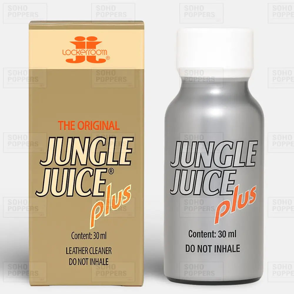 Jungle Juice Plus Hexyl 30ml strong  poppers manufactured by Lockerroom in Canada available online in the UK at Soho Poppers