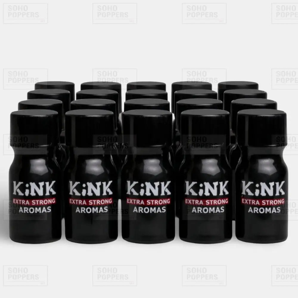 A case of 20 strong Kink poppers available online in the UK with wholesale pricing and next day delivery