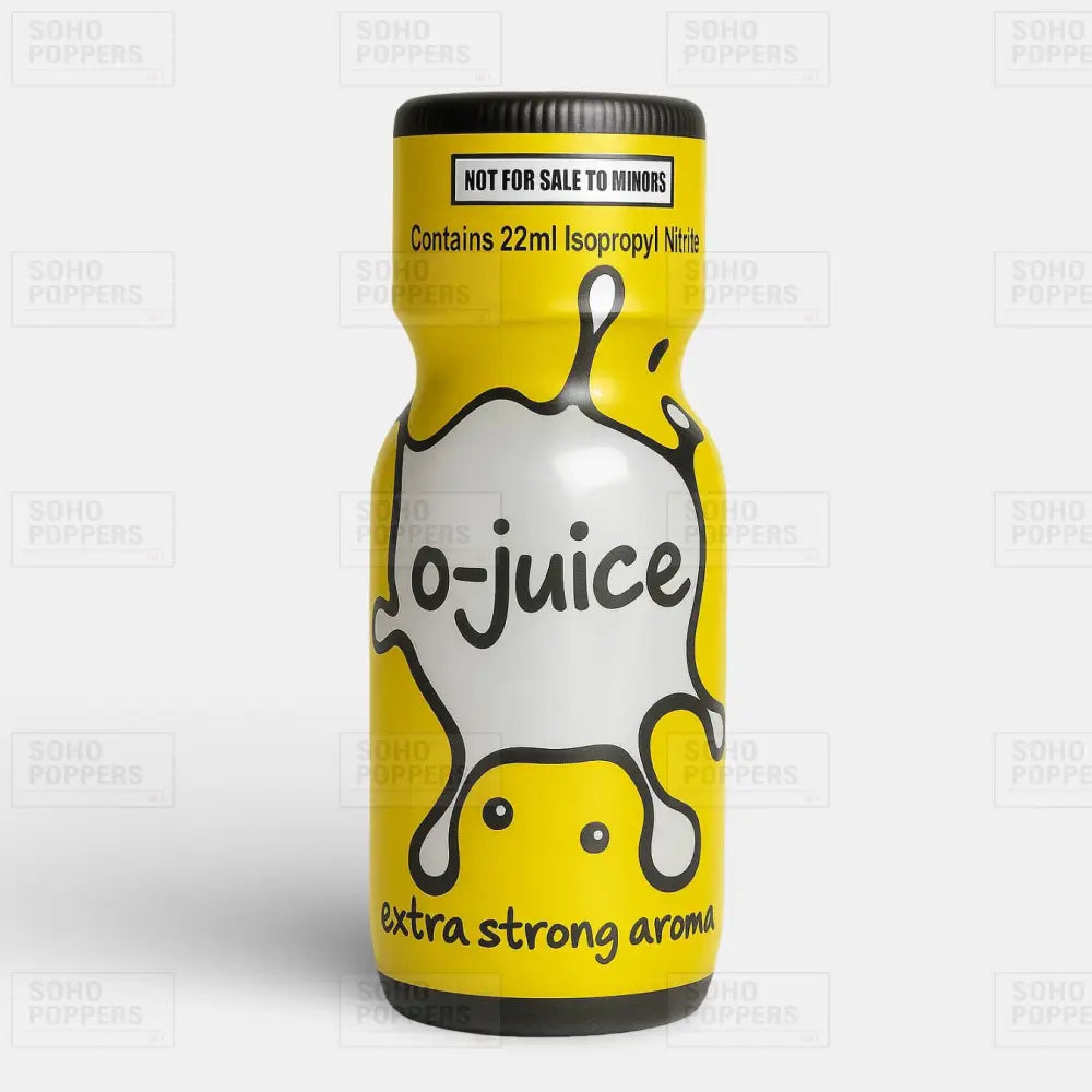 A bottle of O Juice Aroma 22ml poppers available online with fast delivery