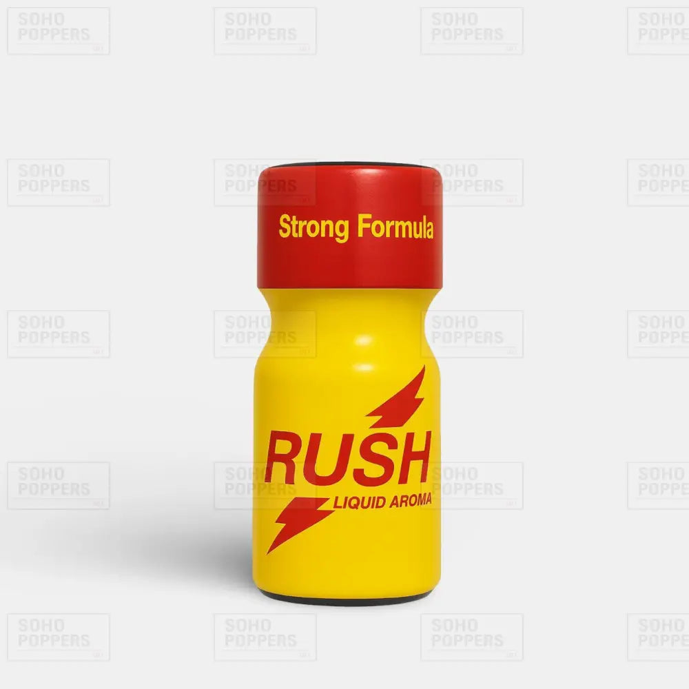 Rush Poppers 10ml single bottle available at Soho Poppers UK
