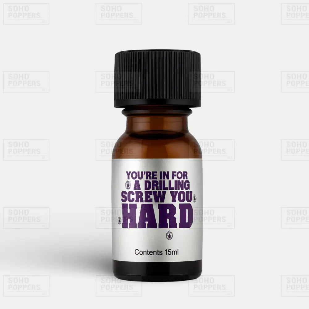 Screw You Hard 15ml poppers available to buy online in the UK