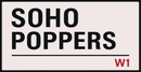 Soho poppers shop logo with discreet packaging and fast UK delivery