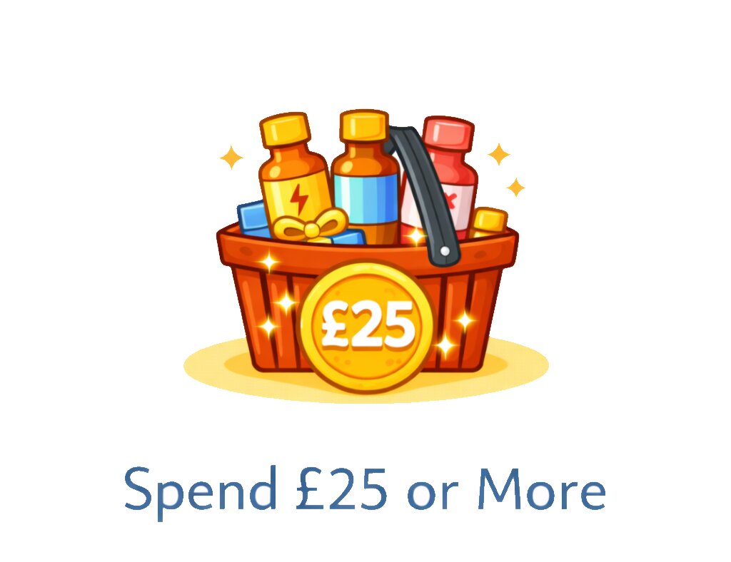 Spend £25 or more on poppers orders to qualify for special offers and free gifts