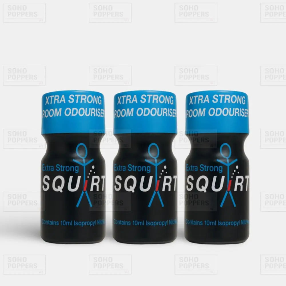 Three bottle bundle of Squirt poppers - a popular choice with same day dispatch and fast delivery