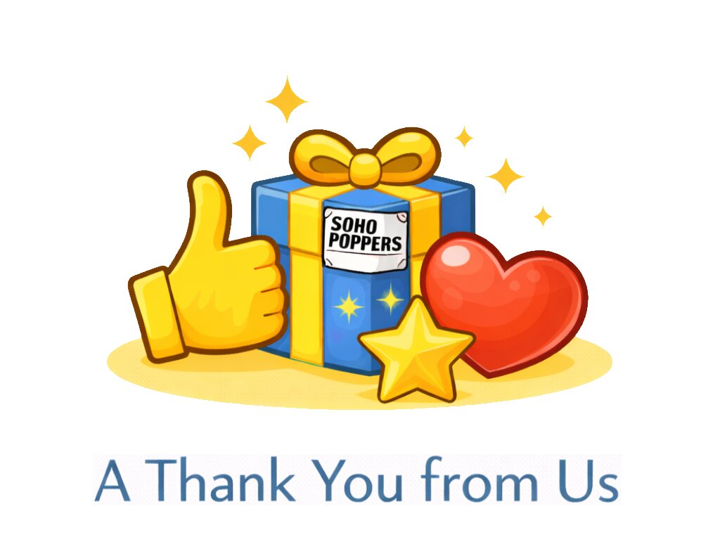 Thank you from us for shopping with our UK poppers store
