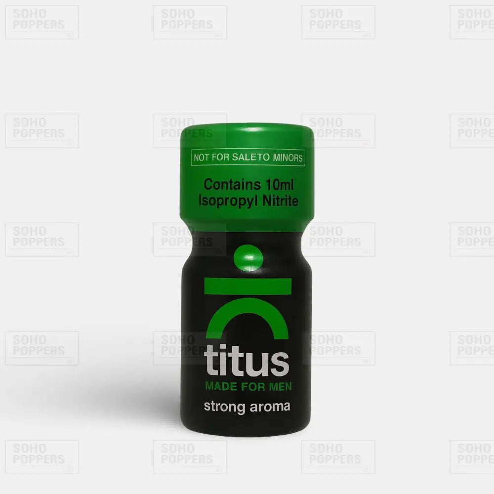 Bottle of Titus poppers online with next day delivery