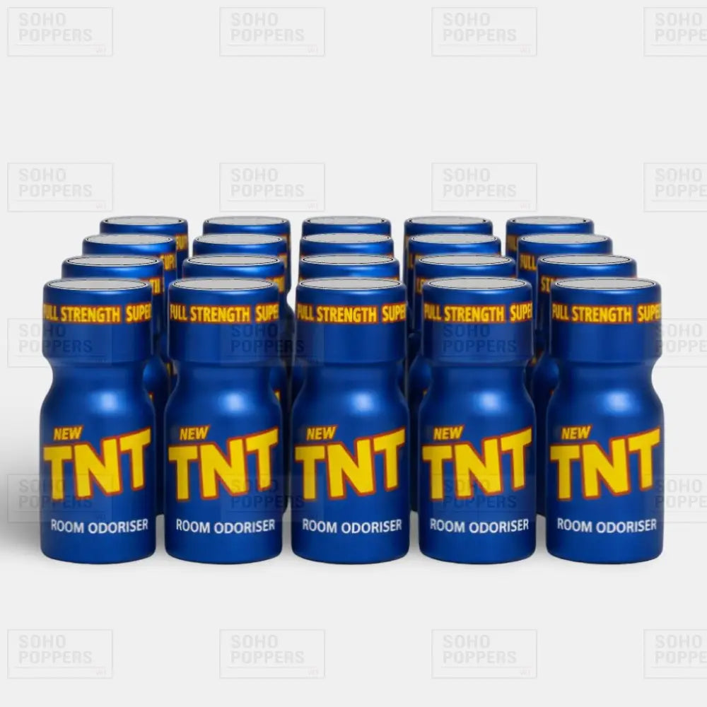A full case of twenty bottles of TNT 10ml poppers available to buy online