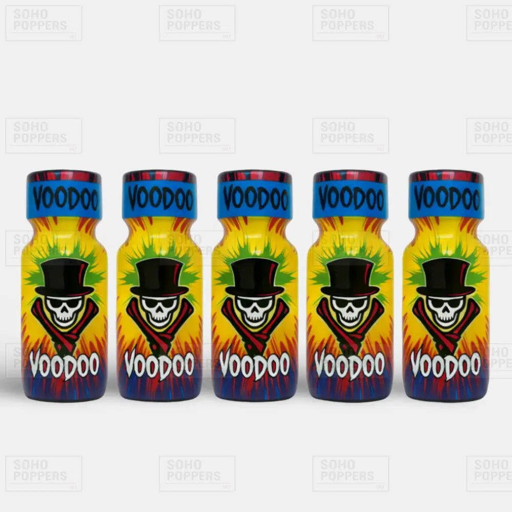 Five bottles of Voodoo Juice poppers available online in the UK